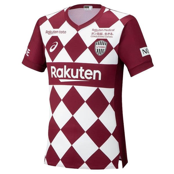 Tailandia Camiseta Vissel Kobe 1ª Kit 2020 2021 Rojo